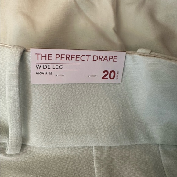 Lane Bryant Perfect Drape Signature Fit High-Rise Wide Leg Pant Size 20S NWT - Picture 7 of 7